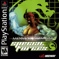 Mortal Kombat Special Forces Playstation  box art